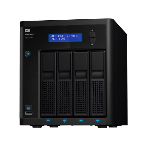 WDBNFA0240KBK-NESN - Western Digital 4-Bay 24TB Gigabit Ethernet RAID NAS