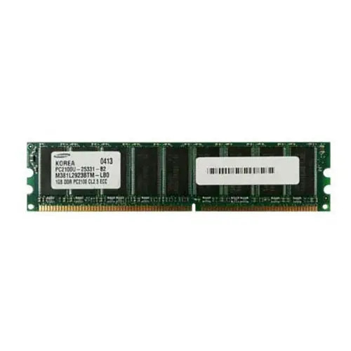M381L2923BTM-LB0 - Samsung 1GB DDR-266MHz PC2100 ECC Unbuffered 184-Pin DIMM