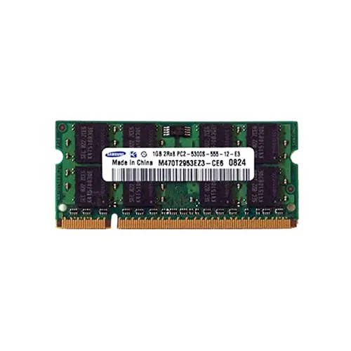 M470T2953EZ3 - Samsung 1GB DDR2-667MHz PC2-5300 200-Pin SoDimm Memory
