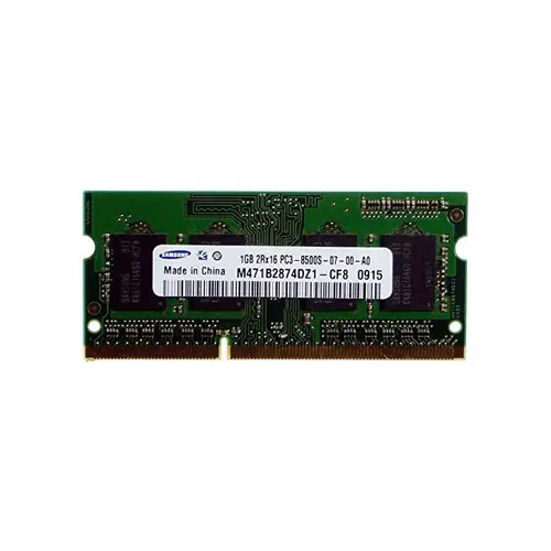 M471B2874DZ1-CF8 - Samsung 1GB DDR3-1066 PC3-8500 Unbuffered SoDIMM Memory Module