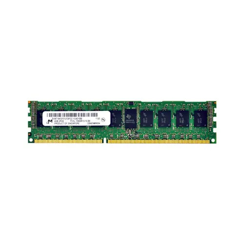 MT18KSF51272PDZ-1G4D1BB - Micron 4GB DDR3-1333MHz PC3-10600 ECC Registered CL9 240-Pin DIMM 1.35V Low Voltage Dual Rank Memory Module