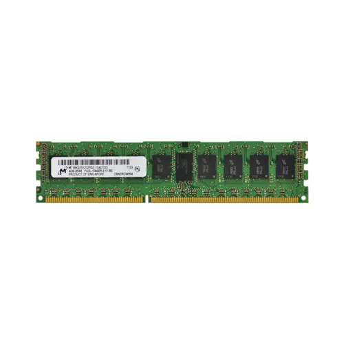 MT18KSF51272PDZ-1G4D1DD - Micron 4GB DDR3-1333MHz PC3-10600 ECC Registered w/ Parity CL9 240-Pin DIMM 1.35V Low Voltage Dual Rank Memory Module