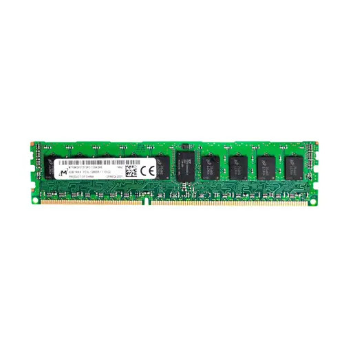 Micron 4GB DDR3-1600MHz ECC RAM DIMM for Servers - Low Voltage Single Rank Memory Module