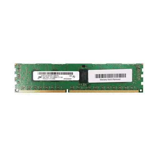 MT9JSF25672PZ-1G6K1FG - MICRON 2GB DDR3-1600 ECC CL11 Single-Rank RDIMM