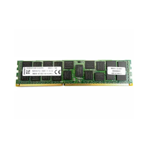 SL16D316R11D4KF - Kingston 16GB DDR3-1600 PC3-12800 ECC Registered Memory Module