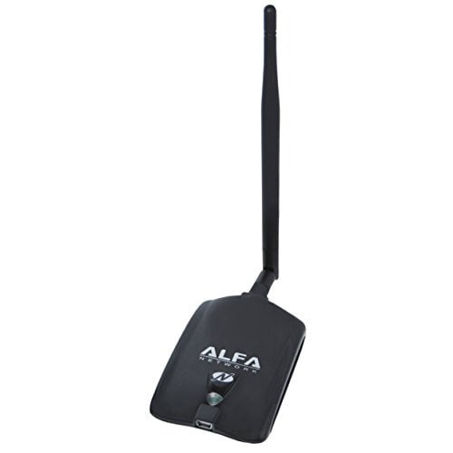 ALFA AWUS036NHA 802.11n Wi-Fi USB Adapter with APA-M04 7 dBi Antenna for enhanced signal strength