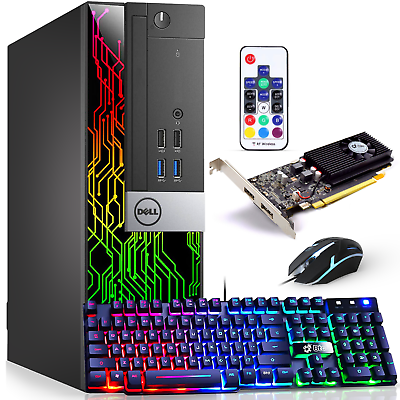 Gaming-PC-3 - Dell i5-6500 RX 580 8GB 16GB 512GB SSD Gaming Desktop
