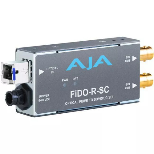 FIDO-R-SC - AJA BNC 20V Active Video Converter
