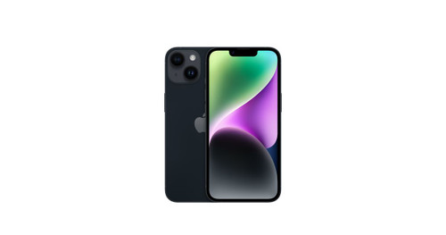 Apple iPhone 14 15.5 cm 6.1 256GB 12MP MPVX3QN/A smartphone in silver - high-resolution display and camera