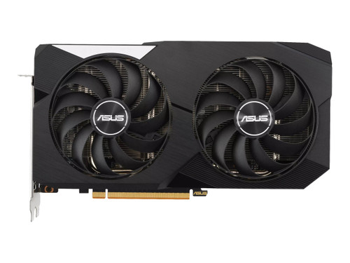ASUS Dual -RX6600-8G Radeon RX 6600 8GB GDDR6 128 bit graphics card, compatible with gaming PCs.