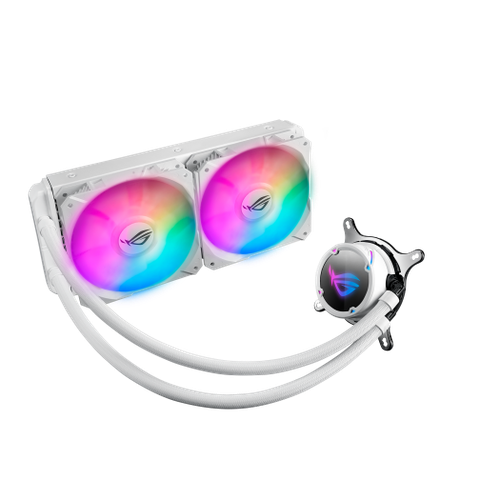 90RC00F2-M0UAY4 - ASUS 360mm ARGB White AIO Liquid Cooler