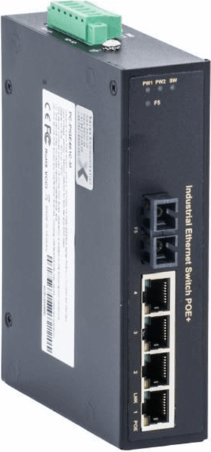 PC-IA402-S - Barox Unmanaged Fast Ethernet Switch