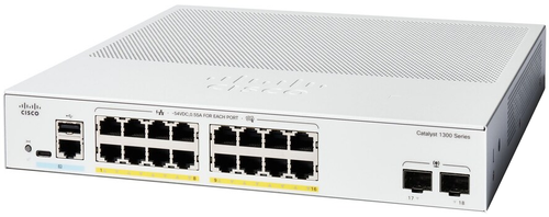 C1300-16FP-2G - Cisco Catalyst 1300 16-Port Gigabit Switch