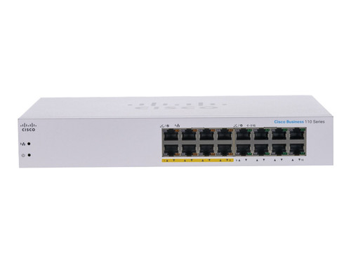 CBS110-16PP-EU - Cisco CBS110 16-Port Gigabit Unmanaged Switch