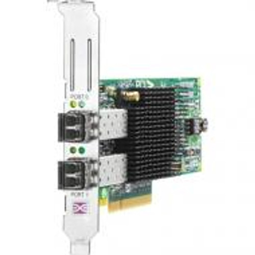 AJ763-63002 - HP Storageworks 82E Dual-Ports LC 8.5Gbps Fibre Channel PCI Express 2.0 x4 / PCI Express x8 Host Bus Network Adapter
