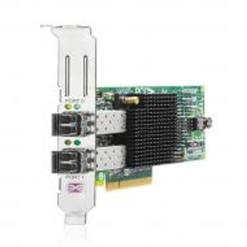 AJ763-63003 - HP Storageworks 82E Dual-Ports LC 8.5Gbps Fibre Channel PCI Express 2.0 x4 / PCI Express x8 Host Bus Network Adapter