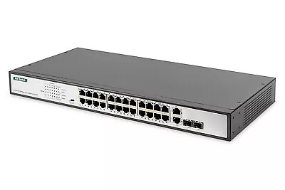 DN-95343 - DIGITUS 24-Port Gigabit PoE Switch