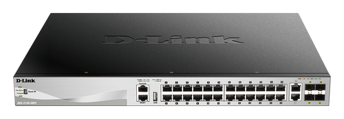 DGS-3130-30PS/E - D-Link DGS-3130-30PS 30-Port PoE Stackable Switch