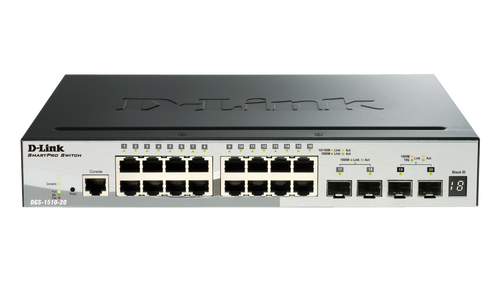 D-LINK DGS-1510-20/E Managed Gigabit Ethernet Switch
