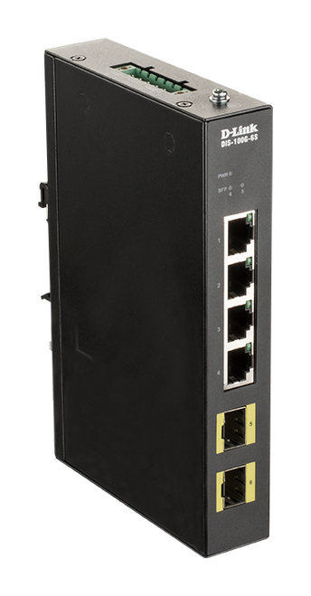 D-LINK DIS-100G-6S Unmanaged Gigabit Ethernet Switch