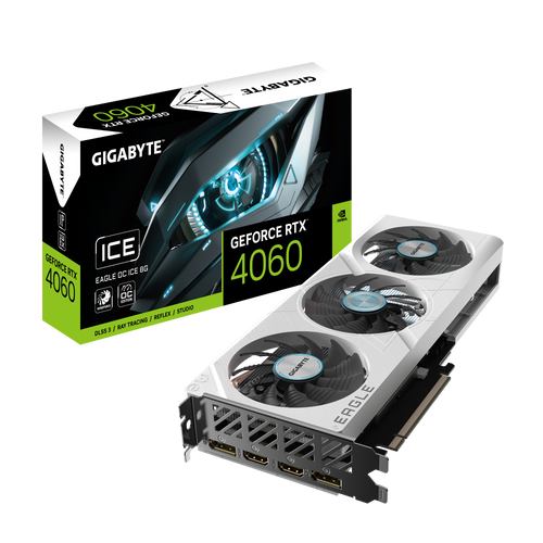 GIGABYTE GV-N4060EAGLEOC ICE-8GD Gaming Graphics Card