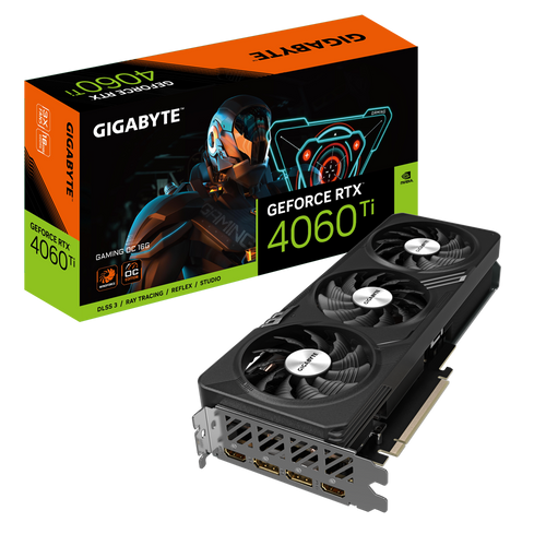 GV-N406TGAMING OC-16 - Gigabyte GeForce RTX 4060 Ti Gaming OC 16GB Graphics Card