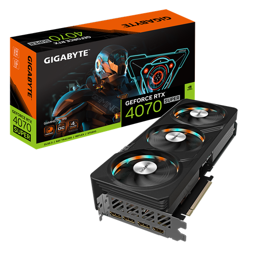 GV-N407SGAMING OC-12GD - Gigabyte GeForce RTX 4070 SUPER GAMING OC 12GB Graphics Card