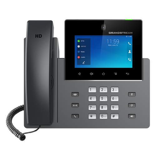 GXV3350 - Grandstream Black Wired Handset IP Phone