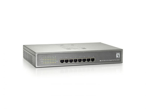 GEP-0822 - LevelOne 8-Port Wireless Rack Network Switch
