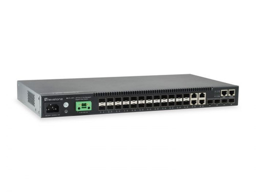 GTL-2872 - LevelOne 24 SFP 4 GE 4 SFP+ Switch