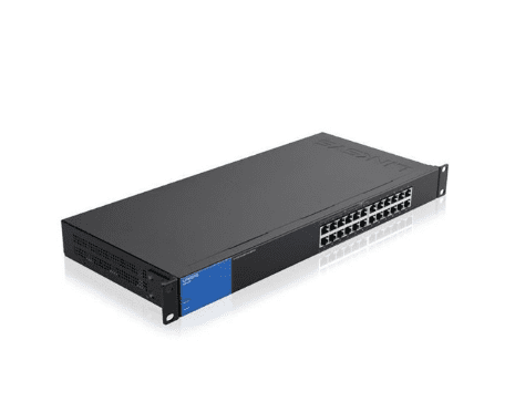 LGS124P-EU - Linksys 24-Port 1U Rack Network Switch