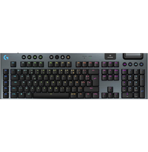 Logitech TKL LIGHTSPEED Wireless RGB Mechanical Gaming Keyboard - 920-012747 - Tenkeyless design for gaming setups