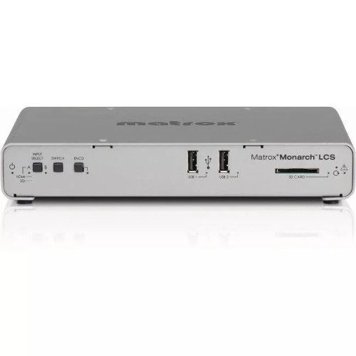 Matrox Monarch LCS Streaming Video Encoder for MHLCS/I - compatible with live streaming setups