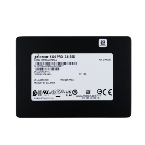 MICRON MTFDDAK1T9TGA-1BC1ZABYYR 5400 PRO 1.92TB SSD