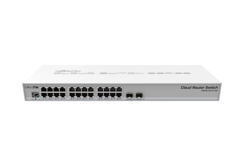 CRS326-24G-2S+RM - MikroTik CRS326-24G-2S+RM Cloud Router Switch