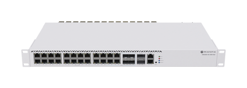 CRS326-4C+20G+2Q+RM - MikroTik CRS326-4C+20G+2Q+RM 20-Port 2.5G Switch
