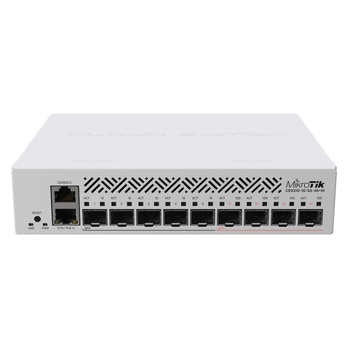 MikroTik CRS310-1G-5S-4S+OUT netFiber Switch