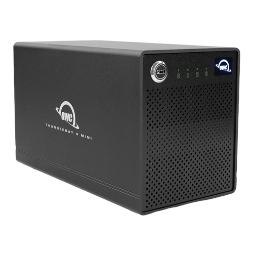 OWC TB3QMJB000 ThunderBay 4 mini HDD/SSD Enclosure TB3QMJB000