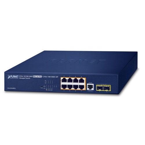 GS-4210-8P2S - Planet 8-Port Gigabit Ethernet Network Switch