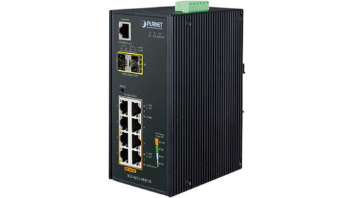 Planet IGS-4215-4P4T2S Industrial PoE+ Switch