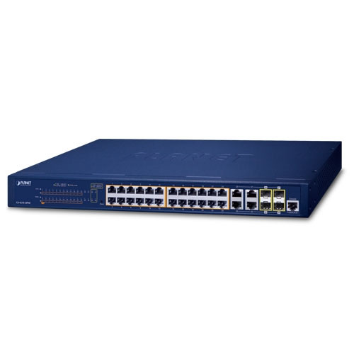 GS-4210-24P4C - Planet 24-Port Gigabit Managed Switch