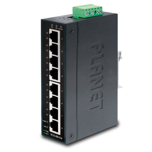 IGS-801M - Planet 8-Port 1U Network Switch
