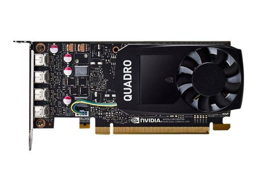 VCQP1000DVIV2-PB - PNY Quadro P1000 4GB Graphics Card