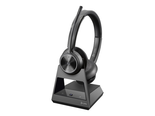 Poly SAVI 7300 Wireless Office Headset for Call Center, 20-20000 Hz, 160g - Compatible with Office and Call Center Use