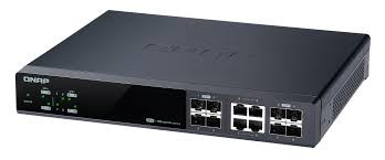 QSW-M804-4C - QNAP Managed 10GbE 8-Port Network Switch