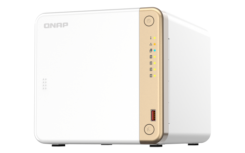 QNAP TS-462-2G 4 Bay Multimedia Desktop NAS Intel Celeron Dual-core Processor - Ideal for home media storage
