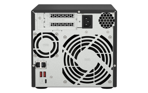 QNAP TS-473A-8G NAS Server with WD Gold 6TB HDD - Mounted in Server Rack