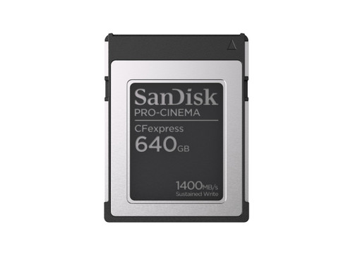 SDCFEC-640G-GN4NN - SanDisk Professional Pro-Cinema 640GB CFexpress Type B Card