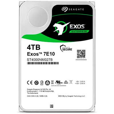 ST4000NM027B - Seagate 4TB 7200RPM 3.5" Enterprise HDD