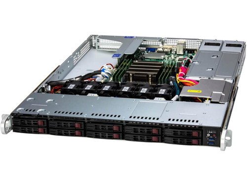 SuperMicro AS-1115SV-WTNRT WIO A+ Server in White, compatible with various server setups